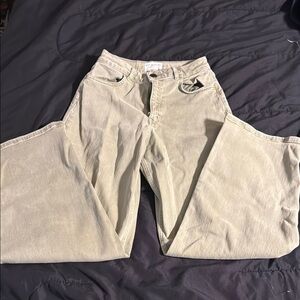 FITJEANS- Baggy in Khaki size S